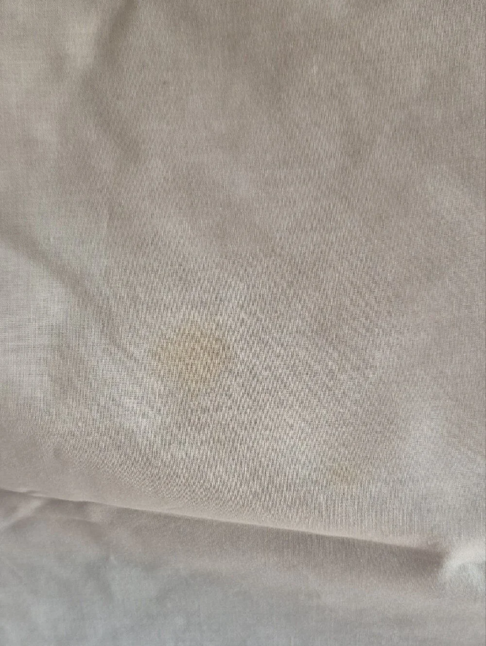 Vintage Off White Embroidered Table Cloth 80 X 63